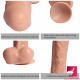 7.68in rotation swing vibrating dildo for couples masturbation