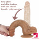 7.68in super skin soft realistic silicone male artificial penis dildo