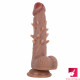 7.87in 8.27in small big silicone spiked dildo for anal massaging