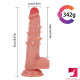 7.87in 8.27in small big silicone spiked dildo for anal massaging