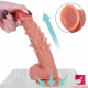 7.87in 8.27in small big silicone spiked dildo for anal massaging