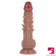 7.87in 8.27in small big silicone spiked dildo for anal massaging