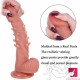 7.87in 8.27in small big silicone spiked dildo for anal massaging