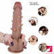 7.87in 8.27in small big silicone spiked dildo for anal massaging