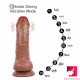 7.87in hands-free detachable dildo sex toy for stimulation