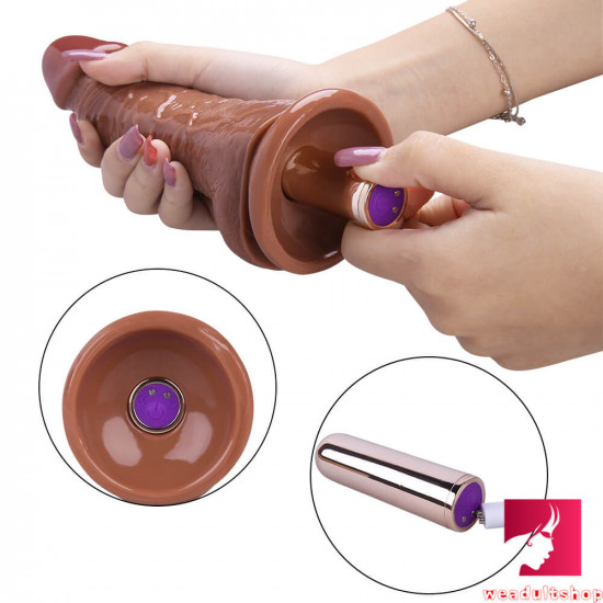 7.87in hands-free detachable dildo sex toy for stimulation
