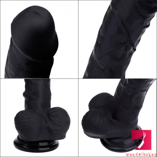 7.87in lesbian anal dildo for vagina anus stimulation sex toy