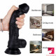 7.87in men lifelike penis masturbation vagina massage dildo