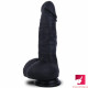 7.87in penis g-spot realistic dildo with suction cup adult sex toy