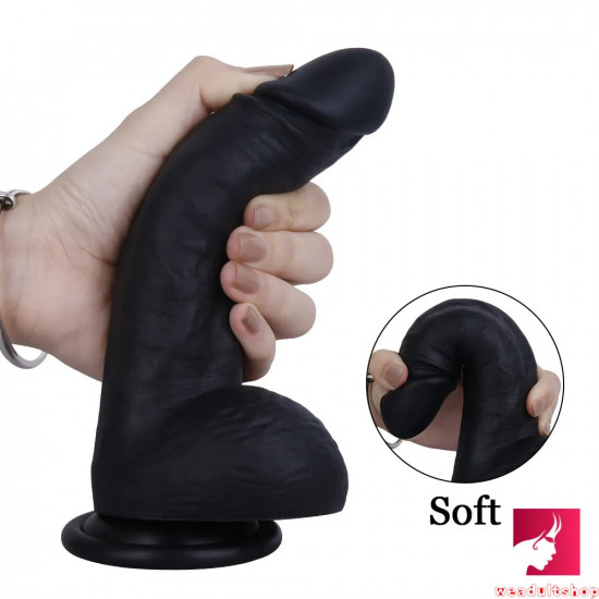 7.87in penis g-spot realistic dildo with suction cup adult sex toy