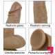 7.87in penis g-spot realistic dildo with suction cup adult sex toy