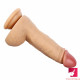 7.87in penis g-spot realistic dildo with suction cup adult sex toy