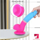 7.87in realistic soft human penis dildo for women gay lesbian