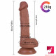 7.87in stretchy tpe big small dildo toy for women using