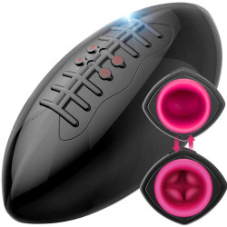 7 clamping vibration modes speedy heating oral sex toy