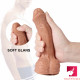 7in electric romote control vibrating dildo for couples