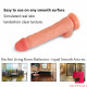 8.26in double layer silicone lifelike dildo adult sex toy