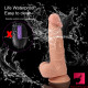 8.26in ergonomic vibrator dildo for vagina g-spot orgasm