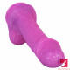 8.26in soft penis adult toy dildo insert vagina with suction cup