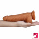 8.26in soft realistic dildo with suction cup female masturbator