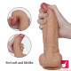 8.26in soft realistic dildo with suction cup female masturbator