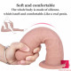 8.26in soft silicone dildo lifelike skin feeling realistic dildo