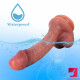 8.27in asian yong men penis lifelike dildo with blue veins toy