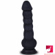 8.27in black body safe spiral design dildo sex toy for men