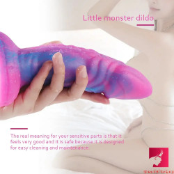 8.27in fantasy monster unique animal dildo for anal vagina play