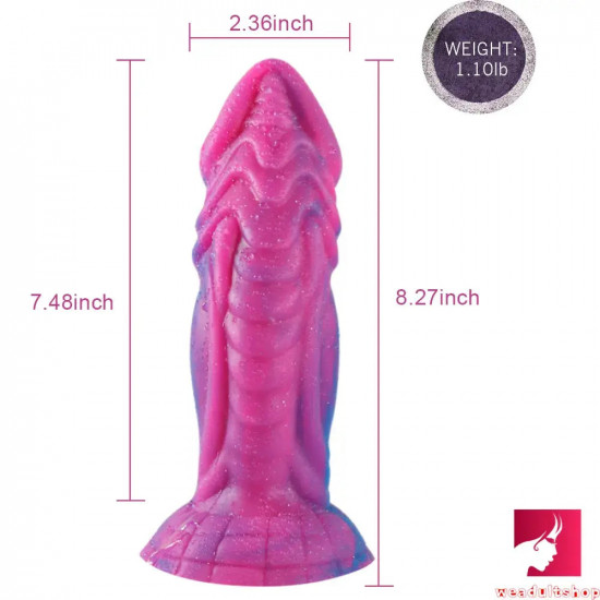 8.27in fantasy monster unique animal dildo for anal vagina play