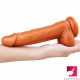 8.27in gold wife rides dildo lifelike sex women toy