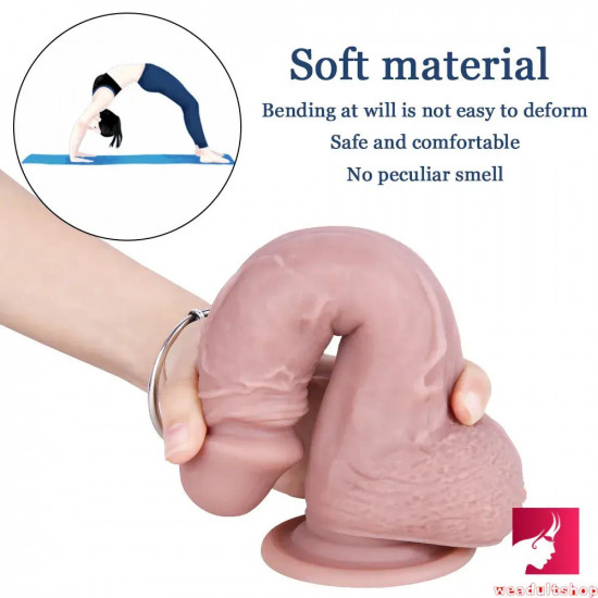 8.27in lifelike real penis sex toy with suction cup for vagina sex