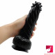 8.27in mature anal dildo spiked sex toy with thorn