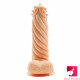 8.27in mature anal dildo spiked sex toy with thorn