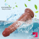 8.27in realistic real man dildo pvc waterproof sex toy