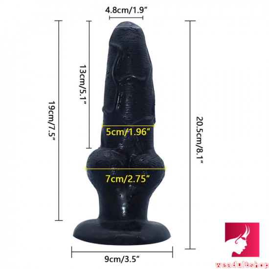 8.27in wolf special-shaped animal dildo sm sex toy