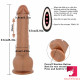 8.3in new style remote heating thrusting vibrating dildo