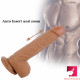 8.3in new style remote heating thrusting vibrating dildo