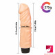 8.46in realistic thick wireless vibrating dildo tpe sex toy