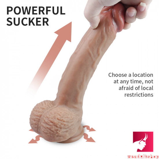 8.66in penis lifelike dildo adult toy for women men