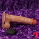 8in waterproof 20 vibrating modes usb charging dildo