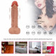 8in waterproof 20 vibrating modes usb charging dildo