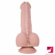 9.45in liquid silicone dildo with powerful suction cup for adult