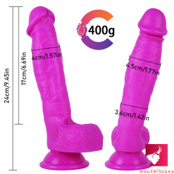 9.45in sexy girl riding dildo sex toy with blue veins for women