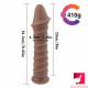 9.65in spiral cord high quality new style dildo sex toy