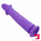 9.65in top quality silicone weird real feeling dildo masturbation toy