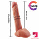 9.84in double layer silicone dildo masterbation sex toy