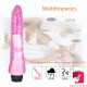 9.84in realistic 7 vibrating modes dildo sex toy for women