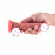 adisson - lifelike silicone dildo with suction cup 5 inch