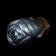 alien pussy pocket masturbation cup - metal-like monster vaginal oral sex toys for men
